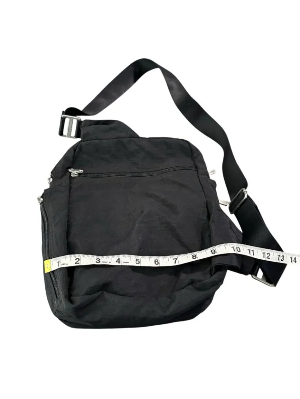 Baggallini Nylon Sling Crossbody Bag Backpack Travel Minimalist Multi pockets